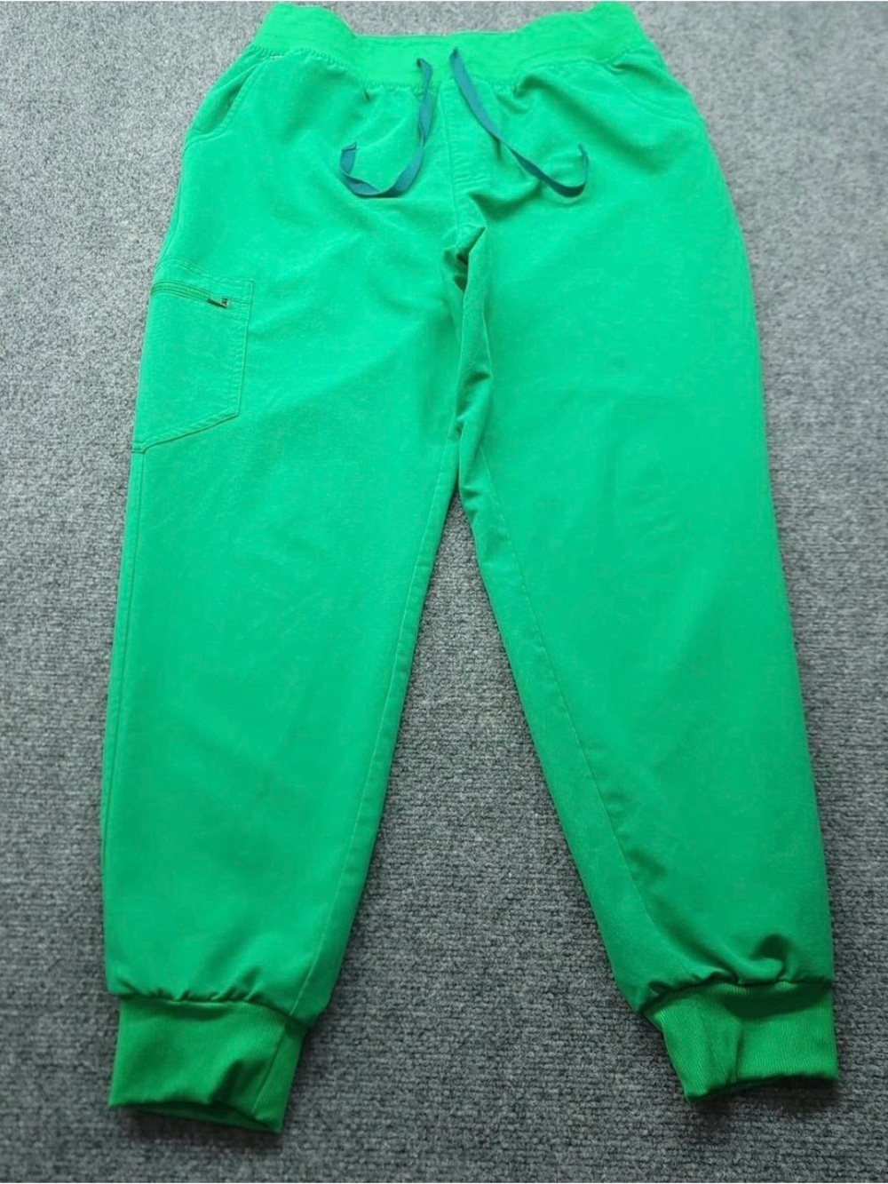 Figs High Waisted Zamora Joggers Evergreen Color